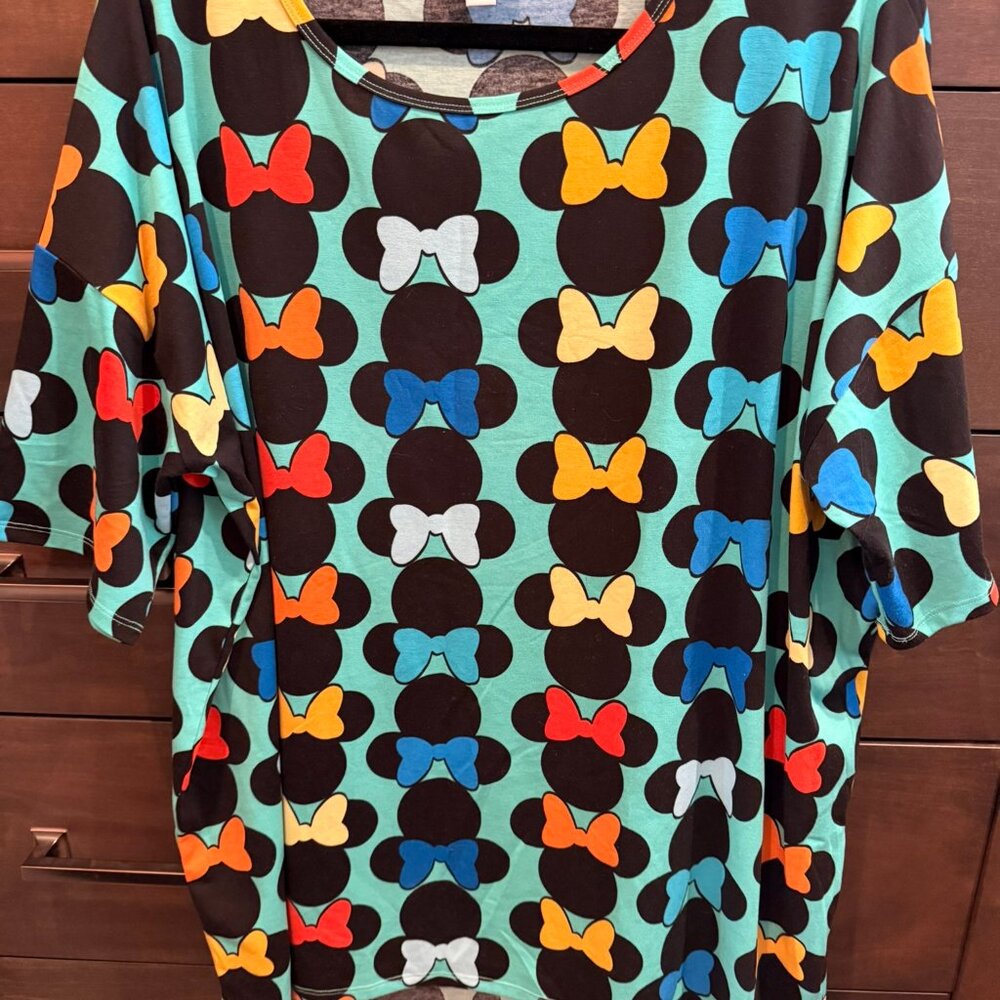 LuLaRoe Disney Minnie Mouse - 'Irma' Tunic - 2XL